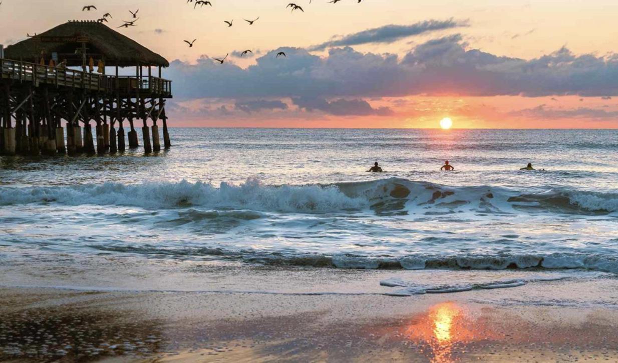 Beach Bungalow By The Sea 2 Cocoa Beach Exteriör bild